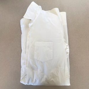 Madewell white shirt dress